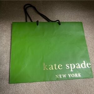 Big kate spade paper bag
